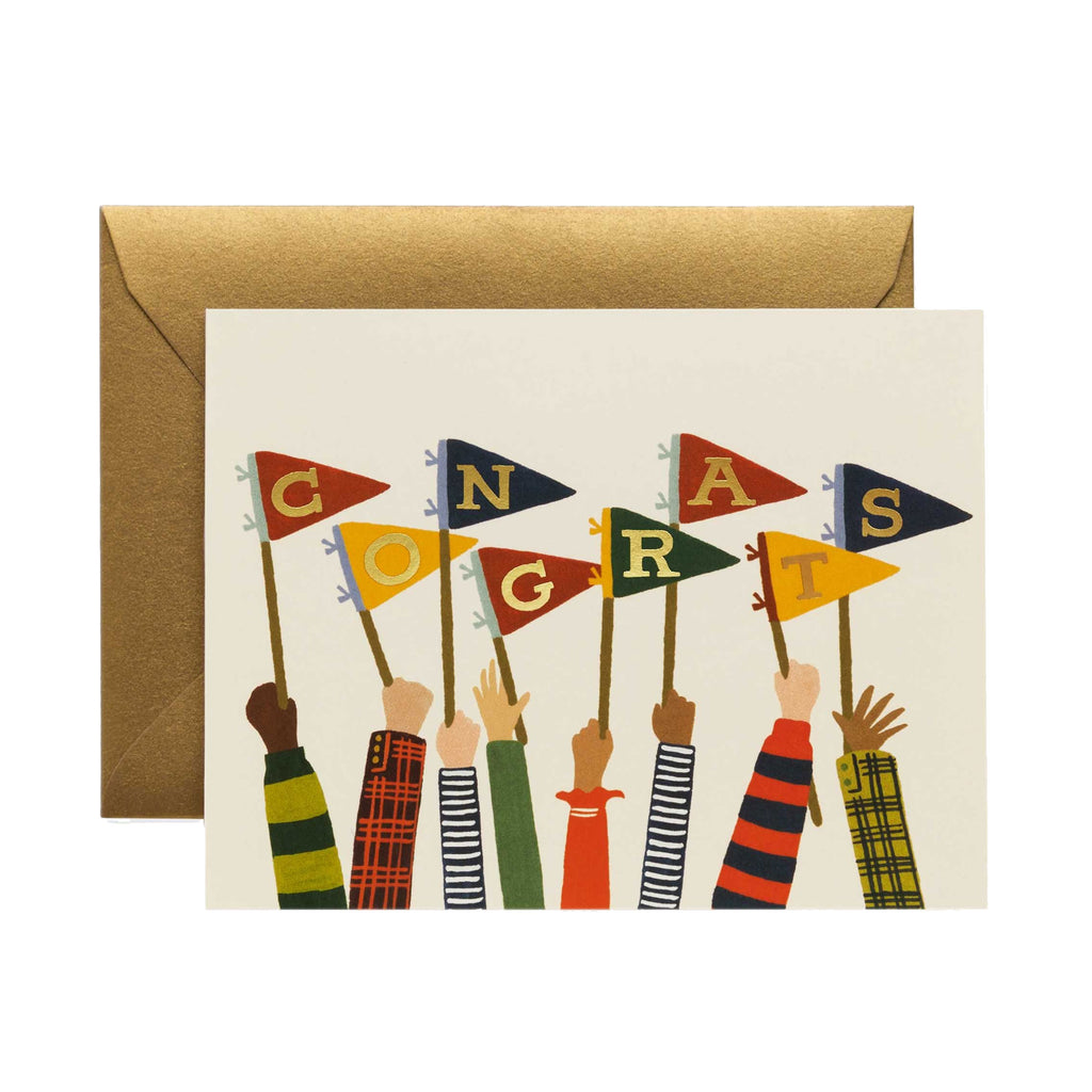 Congrats Pennant Single Card