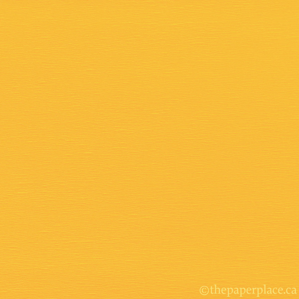 90g Double-Sided Crepe - Goldenrod/Buttercup