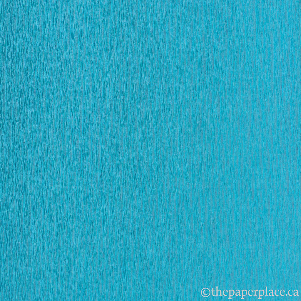 90g Double-Sided Crepe - Aqua/Royal