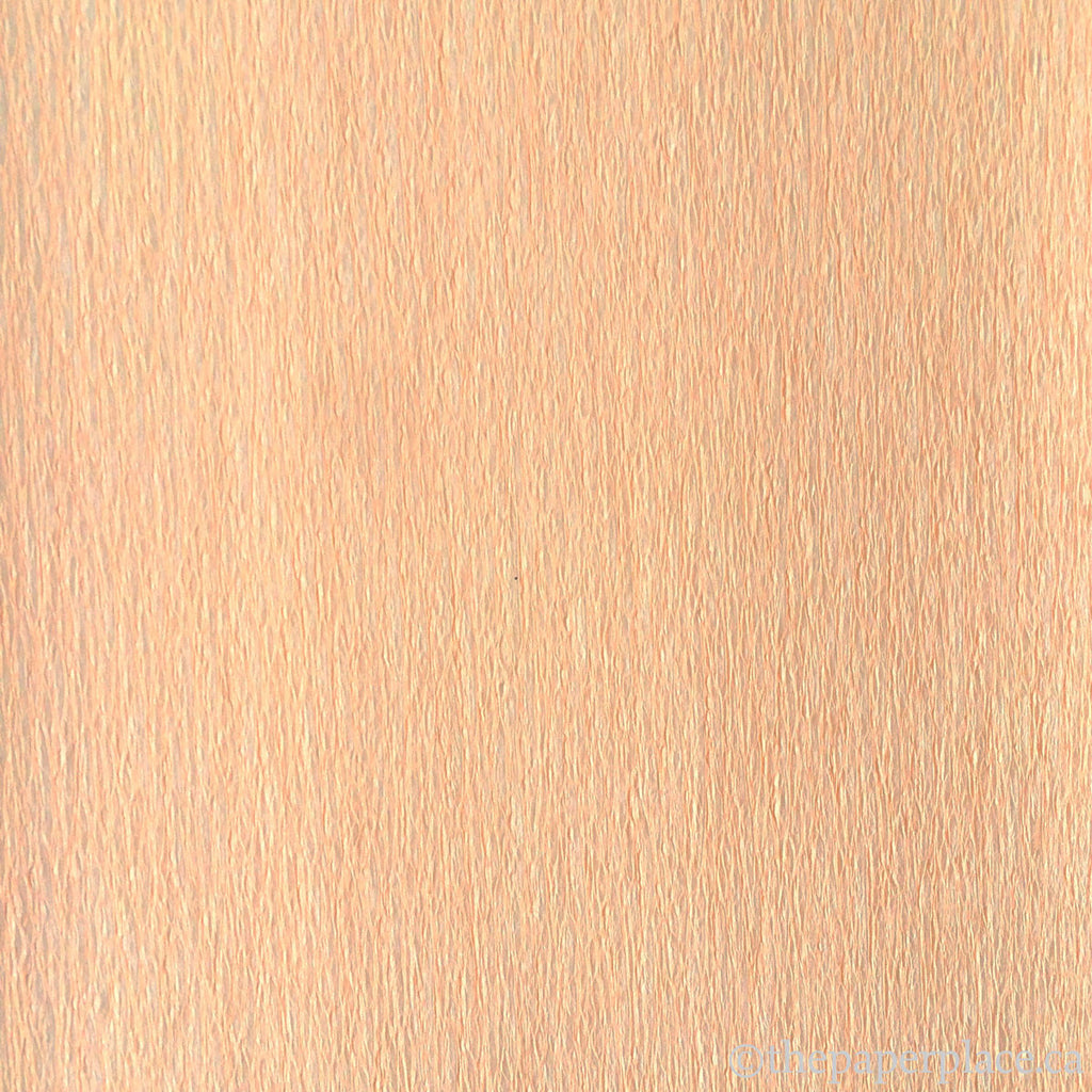 90g Double-Sided Crepe - White/Peach