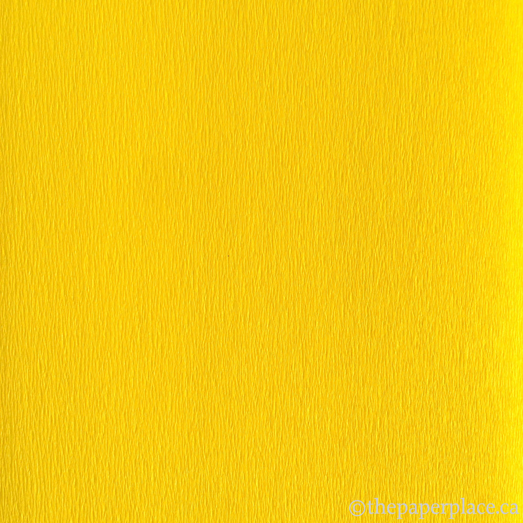 90g Double-Sided Crepe - Goldenrod/Buttercup