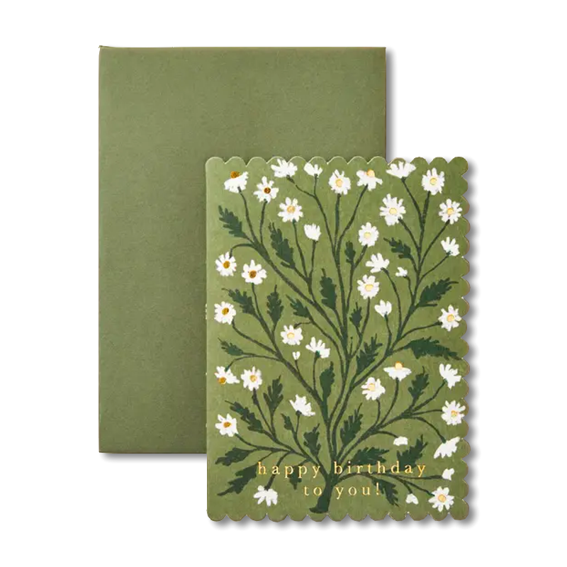 Daisy Happy Birthday To You Single Card