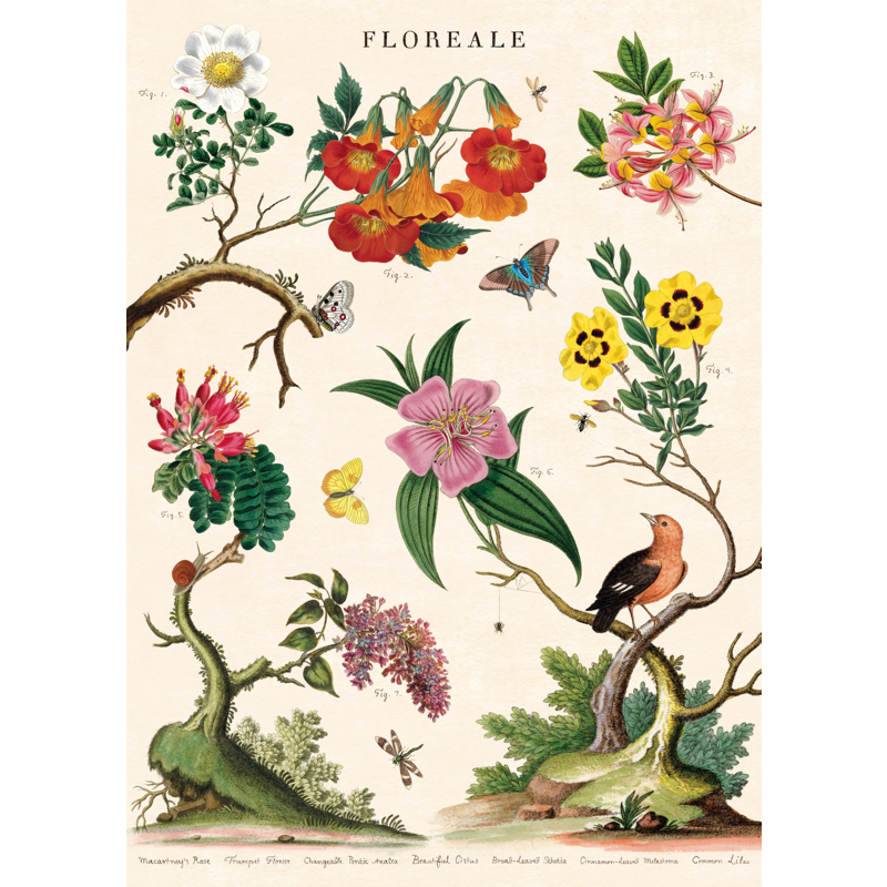 Floreale Poster Wrap