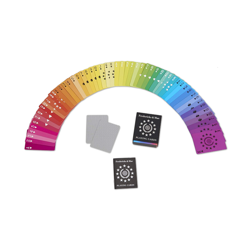 Fredericks & Mae Rainbow Playing Cards