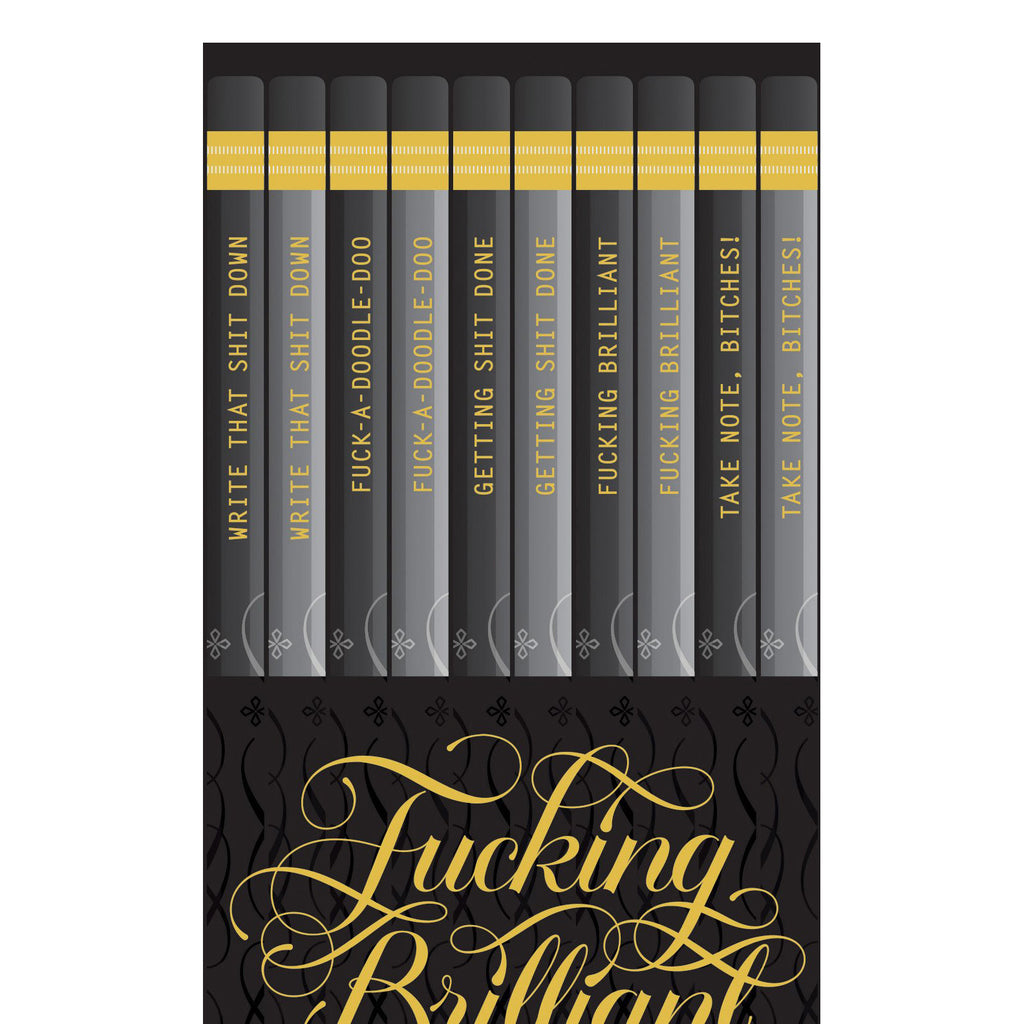 Fucking Brilliant Pencil Set
