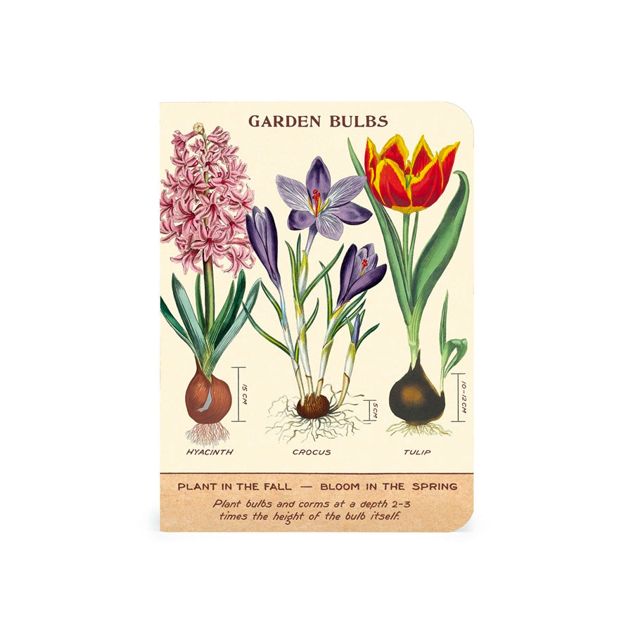 Cavallini Mini Gardening Notebook Set/3