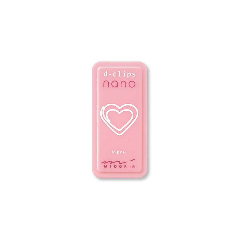 Heart Nano D-Clips - 16pcs