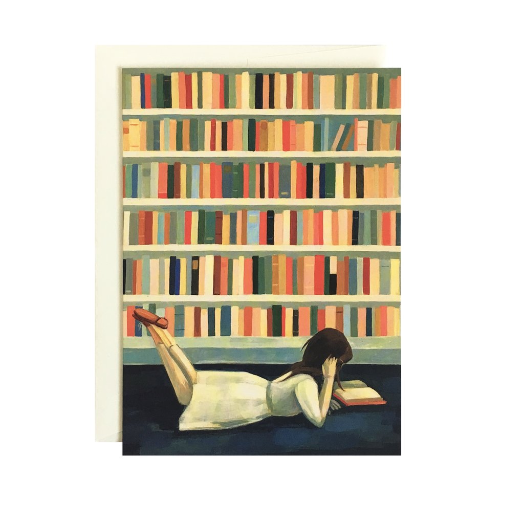 I Saw Her in the Library Single Card