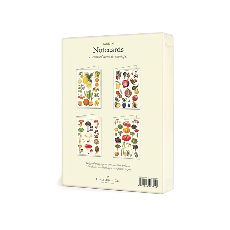 Jardin Assorted Set of 8 Notecards