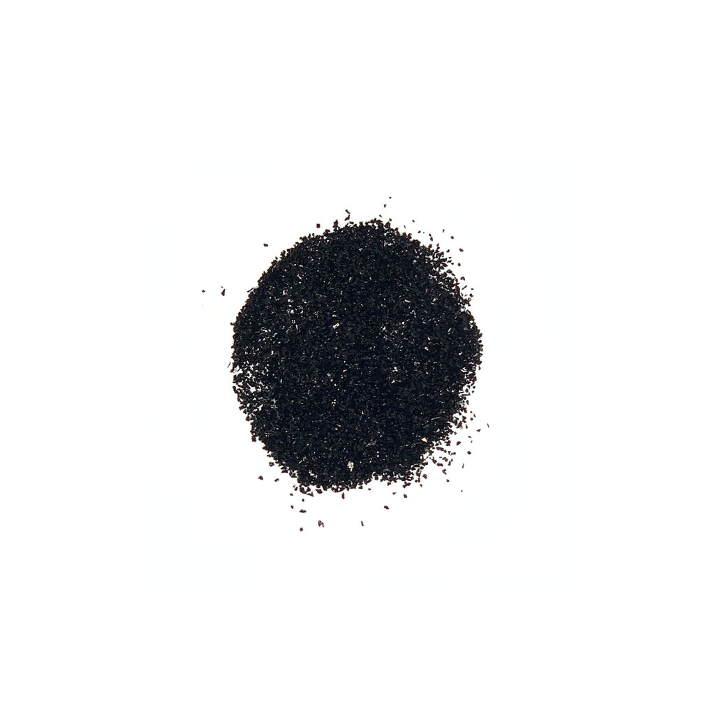 Jet Black German Glass Glitter - 1oz