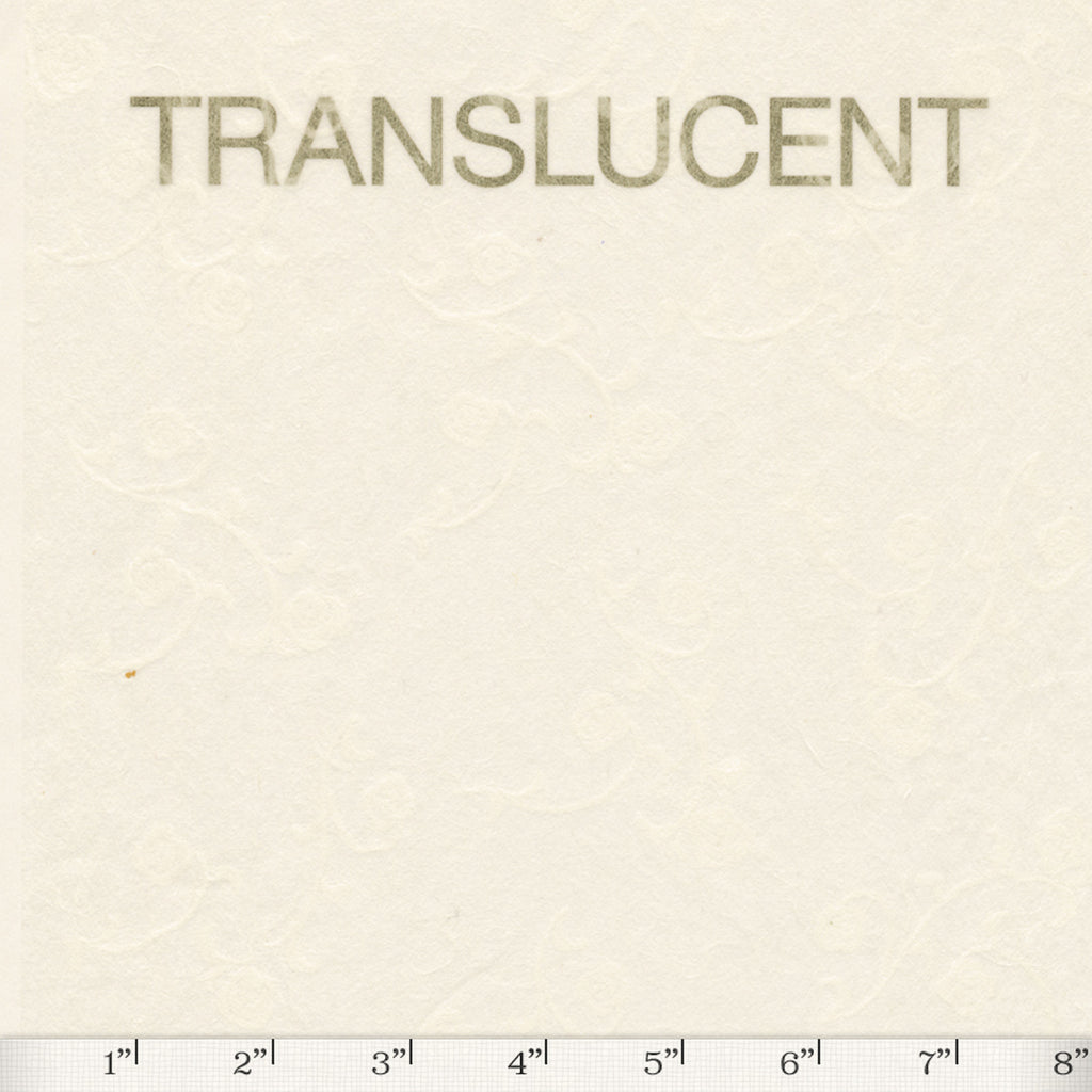 Kozo Tissue Rose - Full Sheet