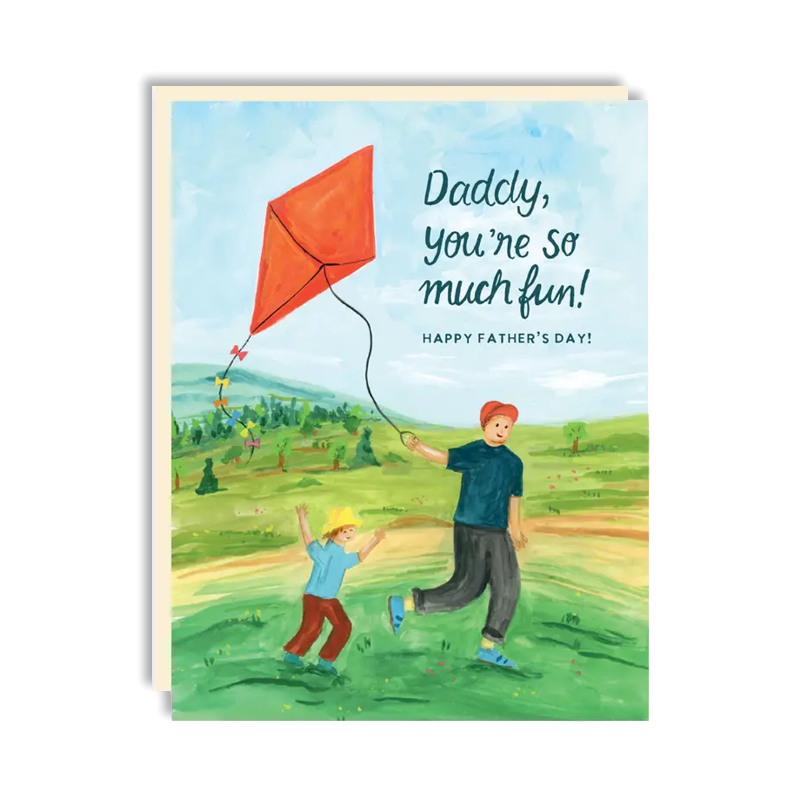 Kite Dad Single Card