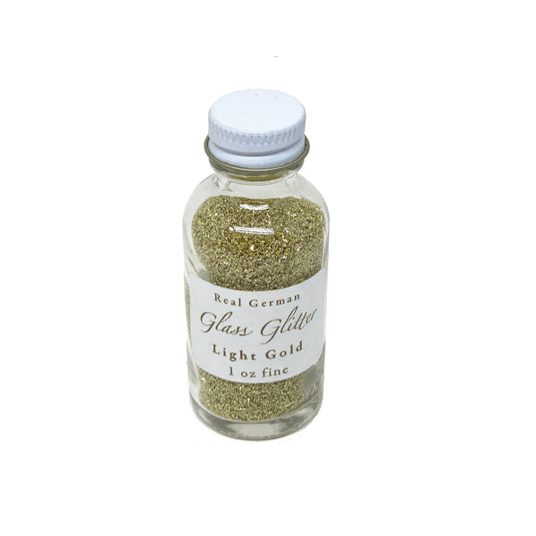 Light Gold German Glass Glitter - 1oz