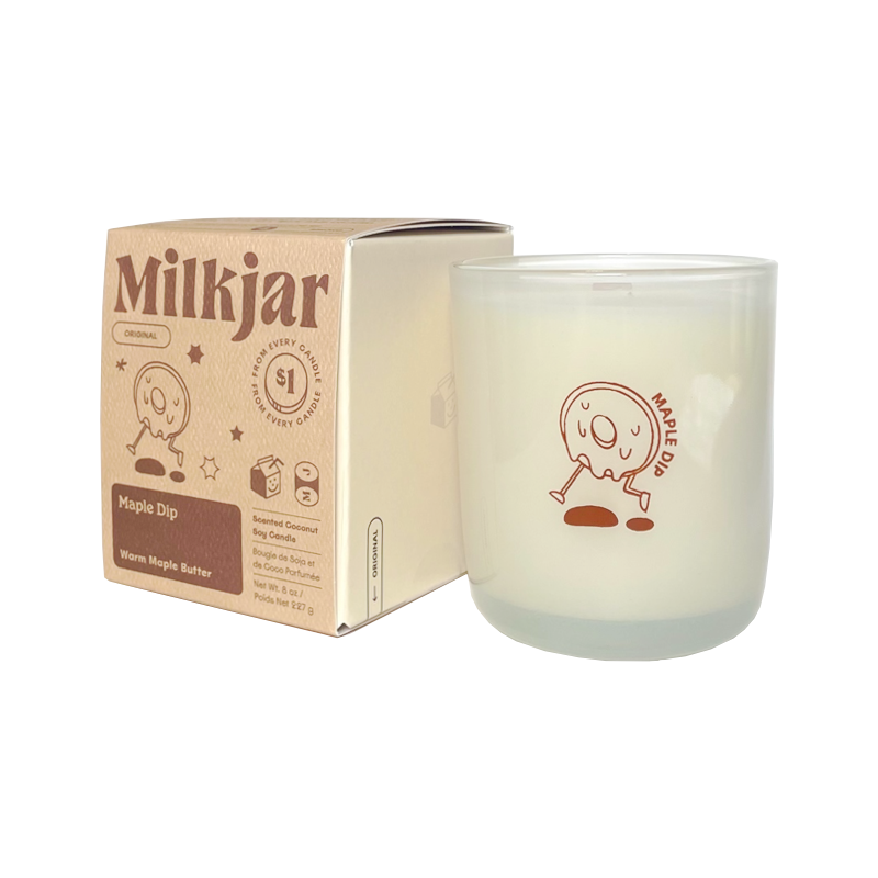 Maple Dip 8oz Soy Candle