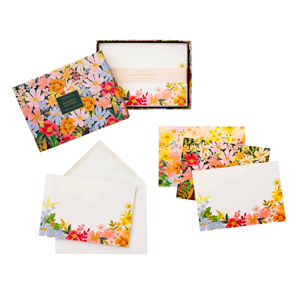 Marguerite Social Stationery Set