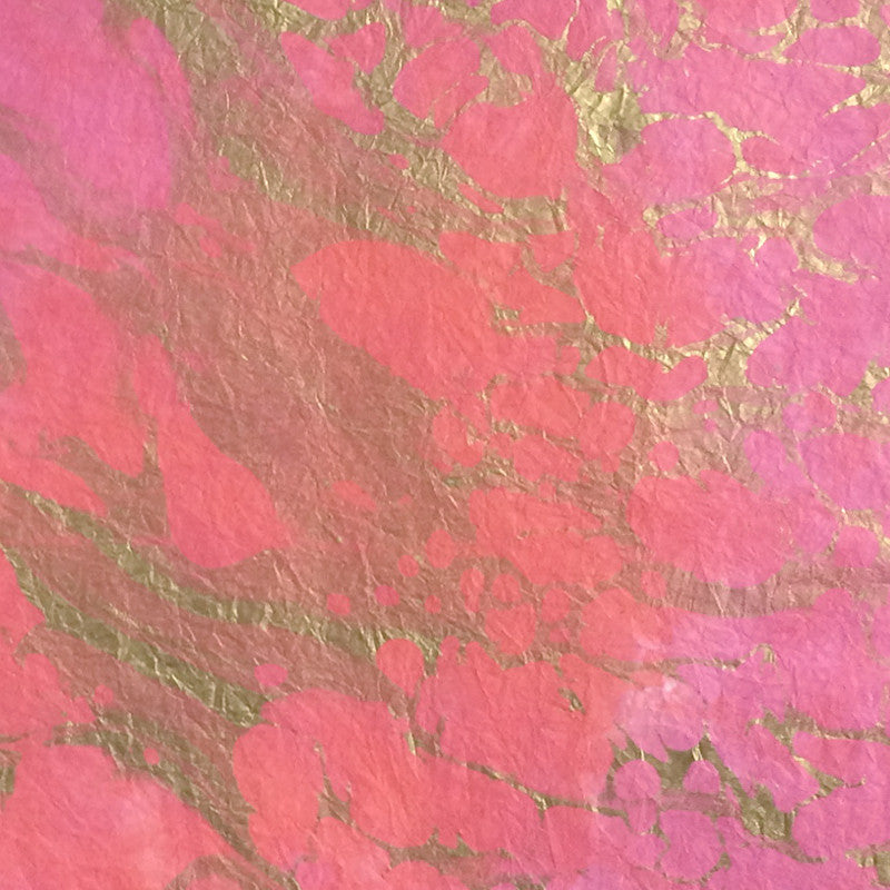 Thai Marbled Momi - Pink/Peach/Gold