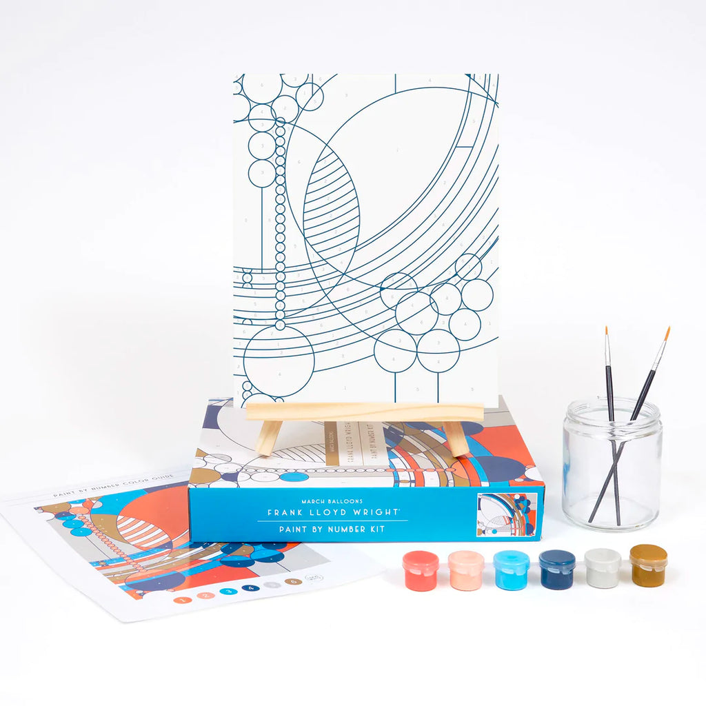 Frank Lloyd Wright March Balloons Paint By Number Kit