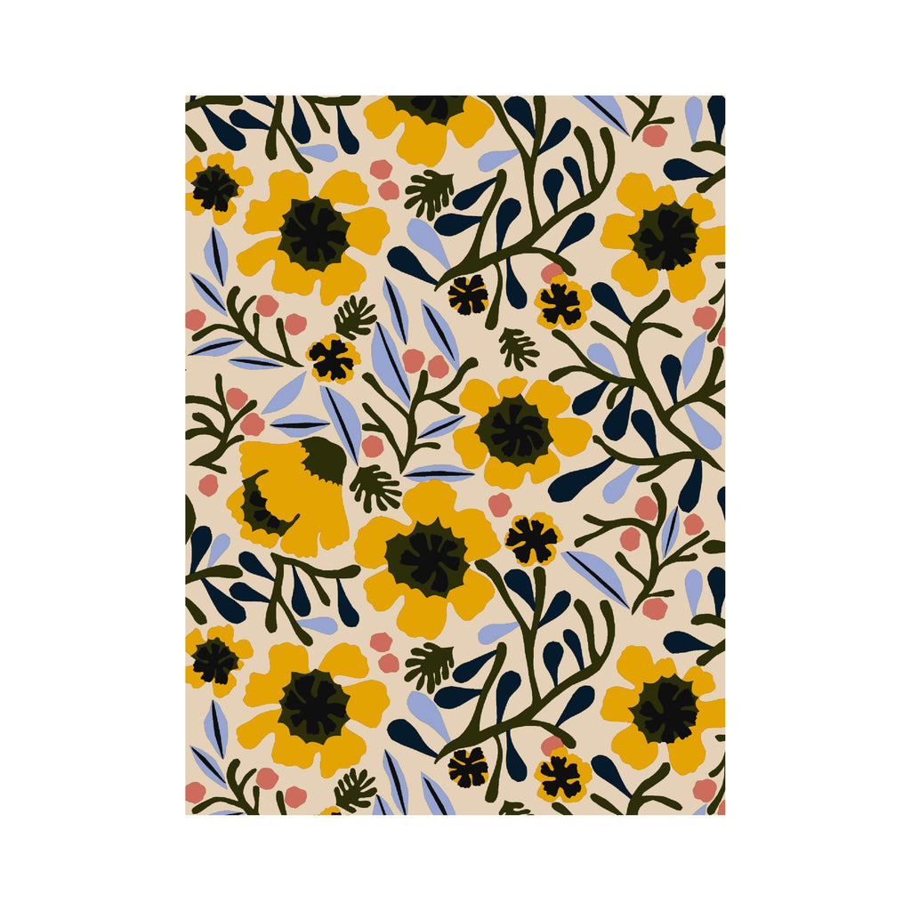 Marimekko Kukka Notecard - Boxed Cards