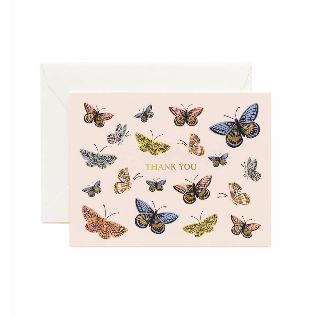 Monarch Thank You Single Card