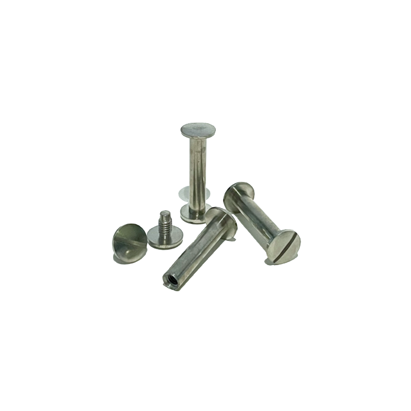 Nickel Chicago Screws 1" Set/10