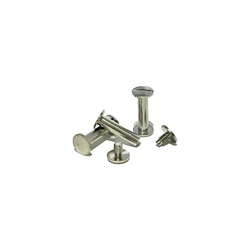 Nickel Chicago Screws 3/4" Set/10