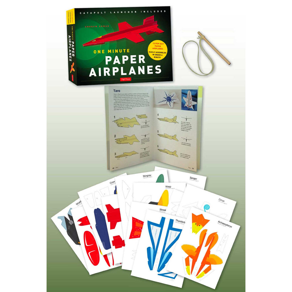 One Minute Paper Airplanes