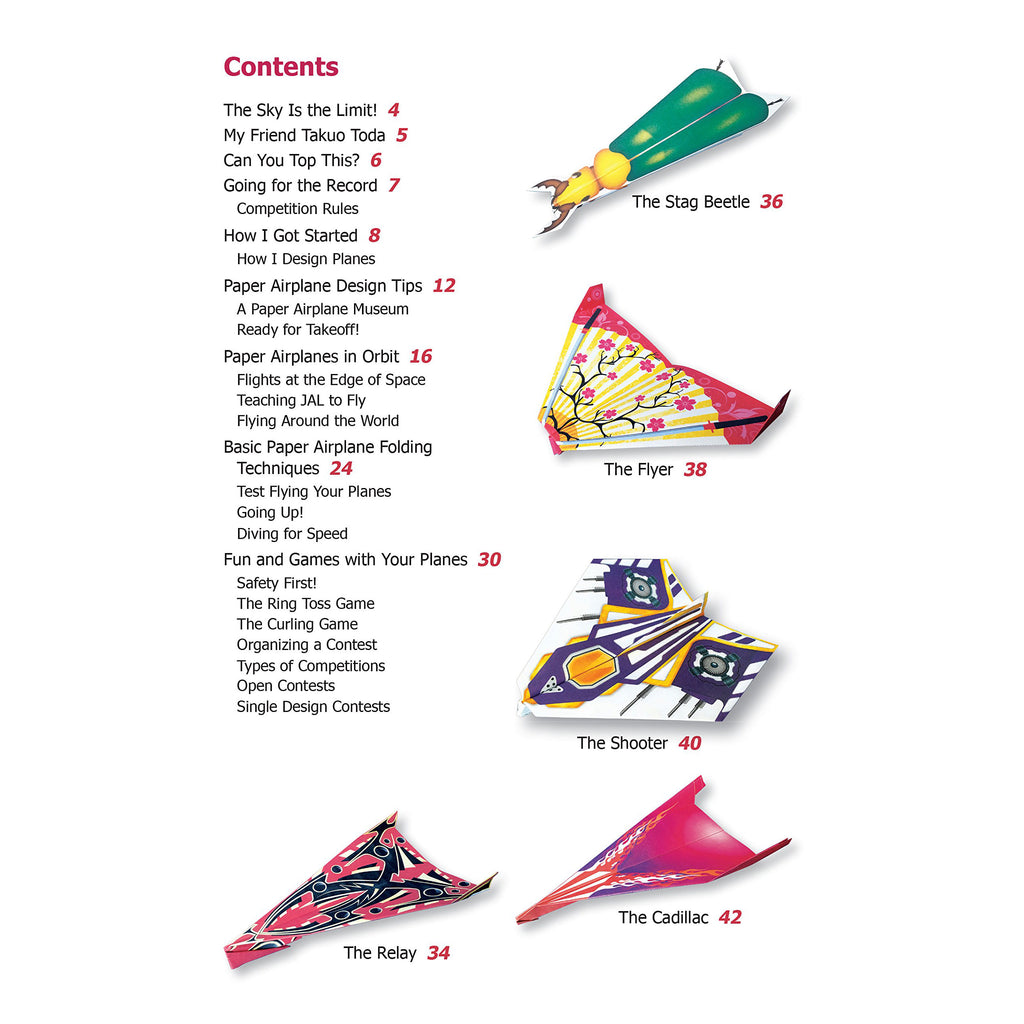 Out of This World Paper Airplanes Kit