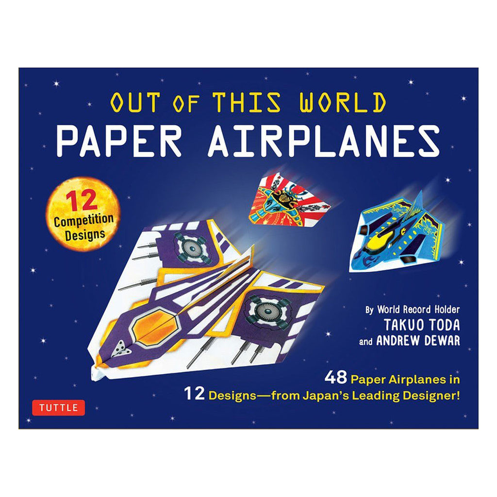 Out of This World Paper Airplanes Kit