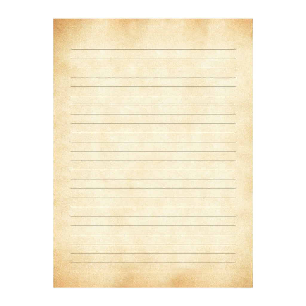 Vintage Parchment Letter-Perfect Stationery