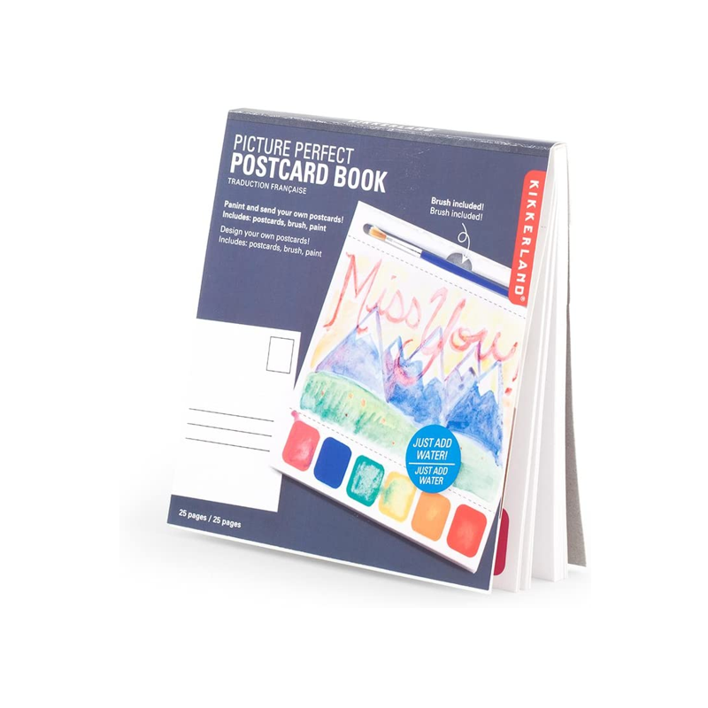 Painted Postcard Book