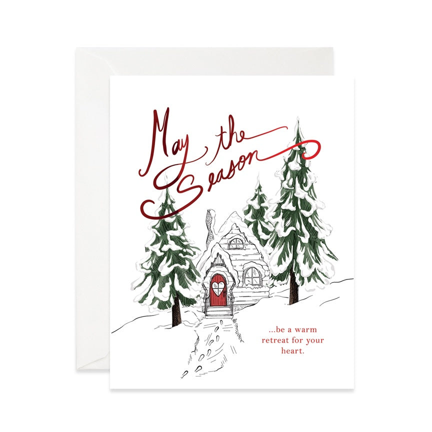 Warm Retreat For Your Heart Single Card