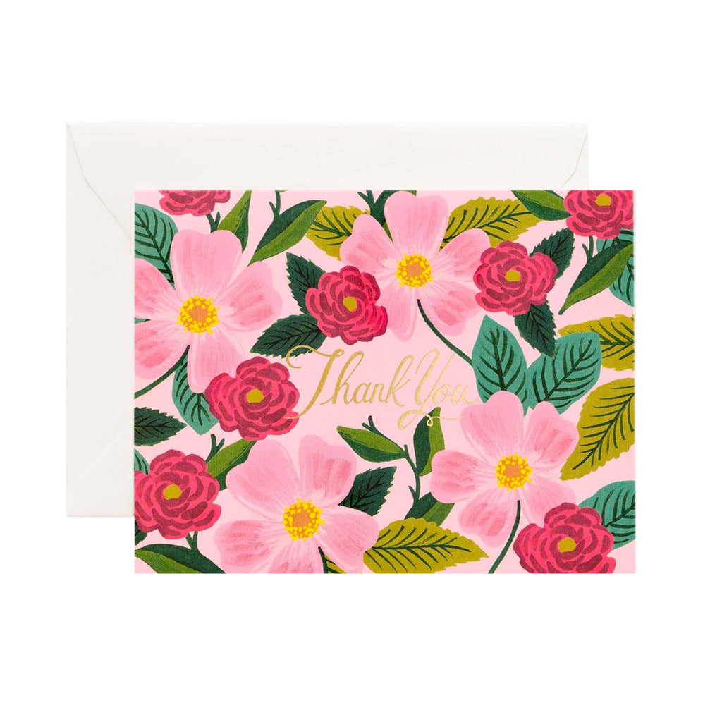 Rose Garden Thank You Boxed Cards