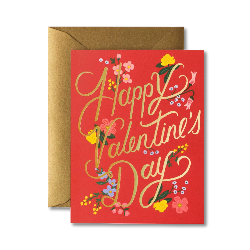 Rouge Valentine's Day Single Card