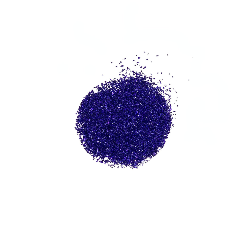 Royal Blue German Glass Glitter - 1oz