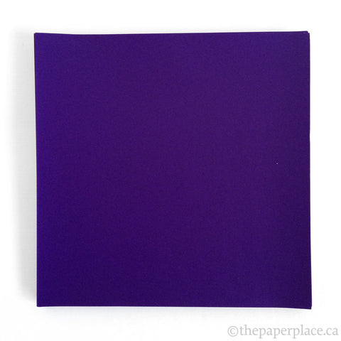 15cm Single Colour Purple - 100 Sheets
