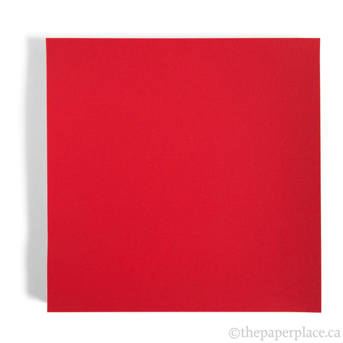 15cm Single Colour Rose Red - 100 Sheets