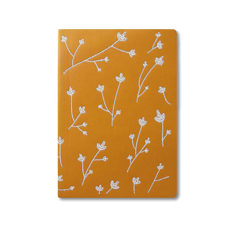 Samantha Embroidered Layflat Journal