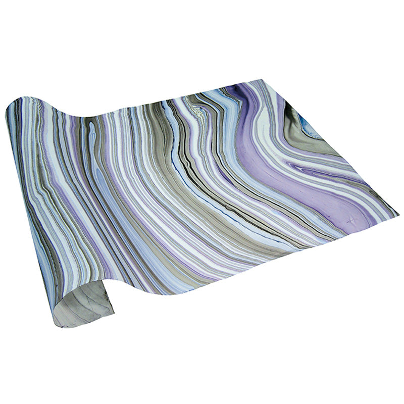 Thai Marbled Paper - Smokey Tanzanite