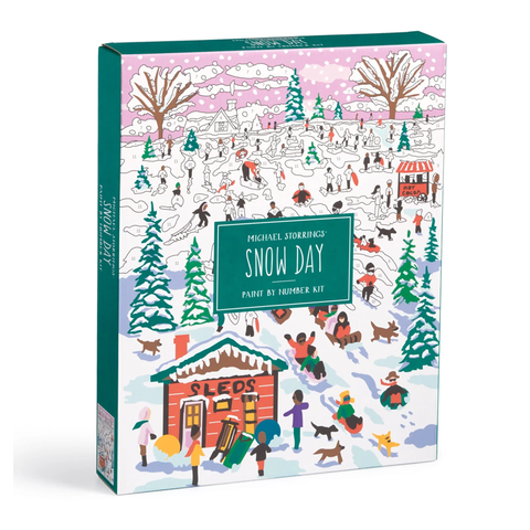 Snow Day Paint By Number Kit