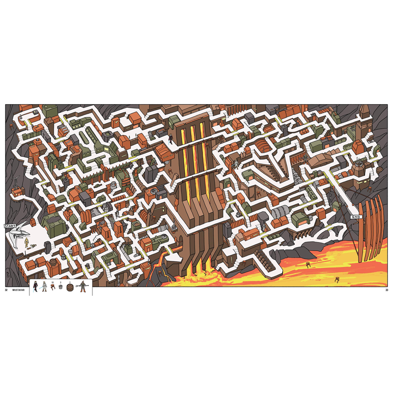 Star Wars Mazes