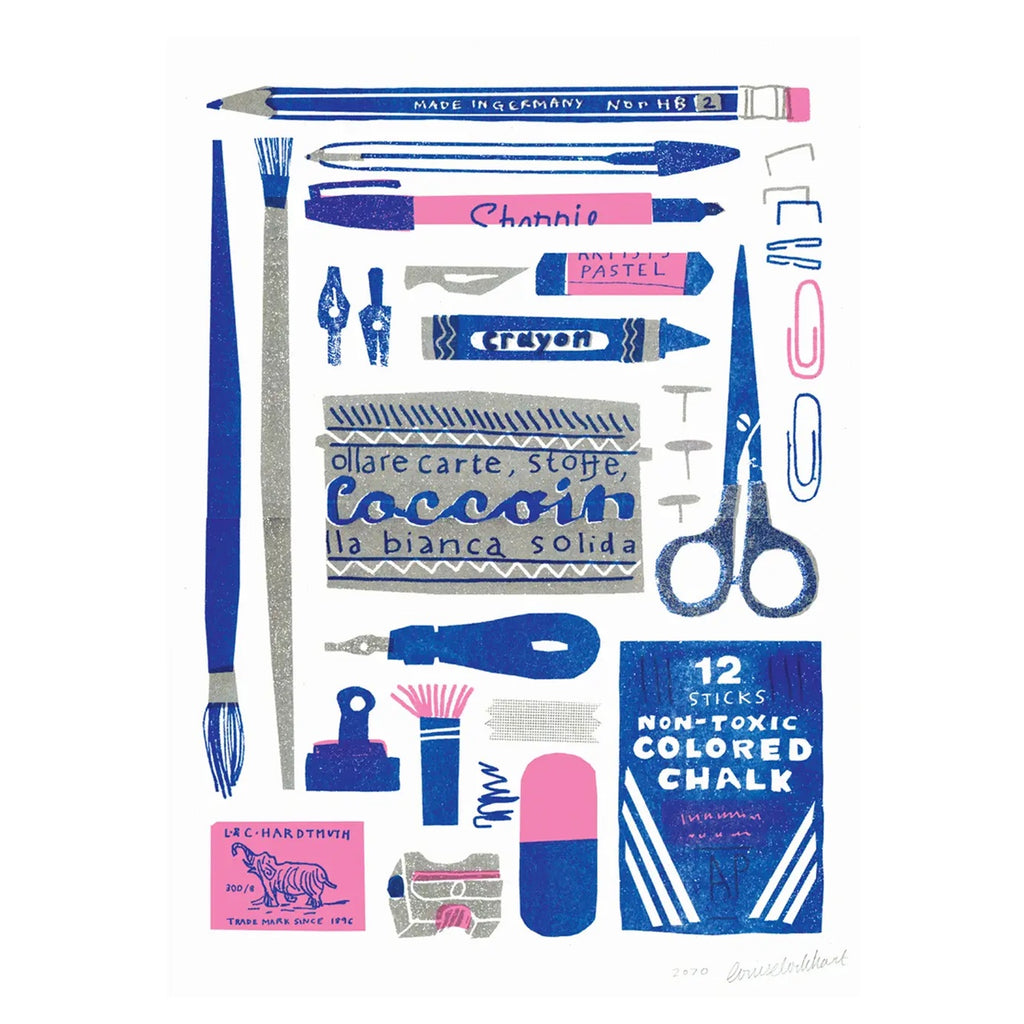 Stationery Collection Riso Print