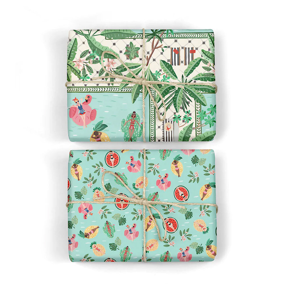 Double Sided Wrap - Summer Girls/Miami