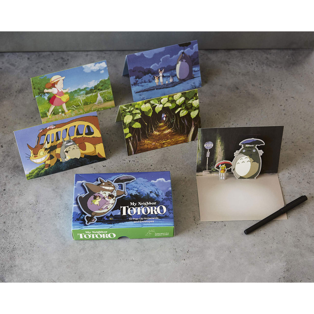 My Neighbour Totoro: 10 Pop-Up Boxed Cards