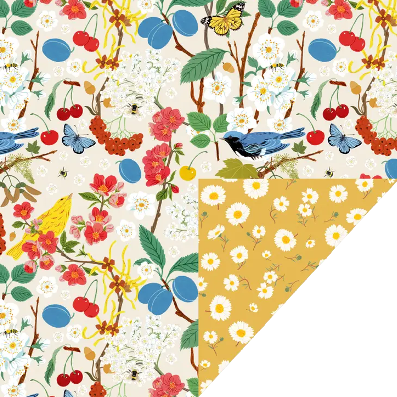 Tree Chatter Double Sided Wrap