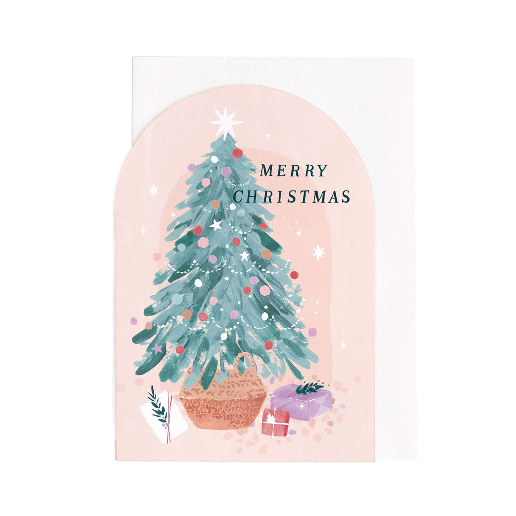 Tree Christmas Single Card