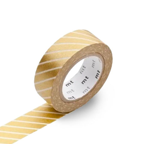 Wide Gold Stripe Washi Tape - 15mm