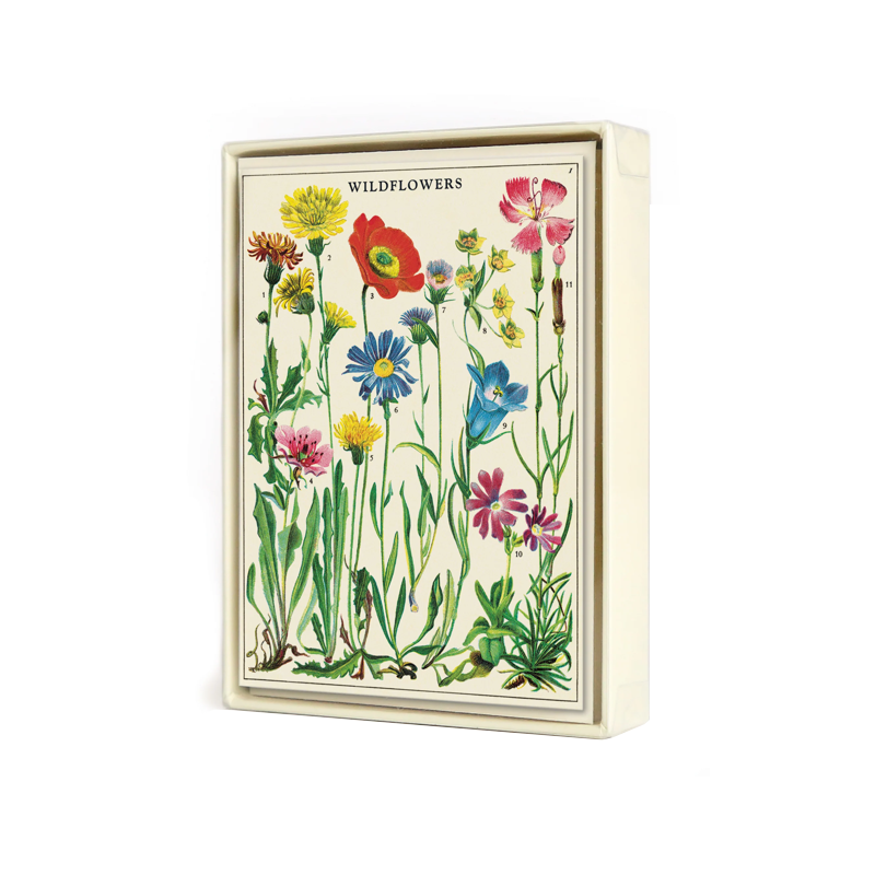 Wildflowers Assorted Set of 8 Notecards