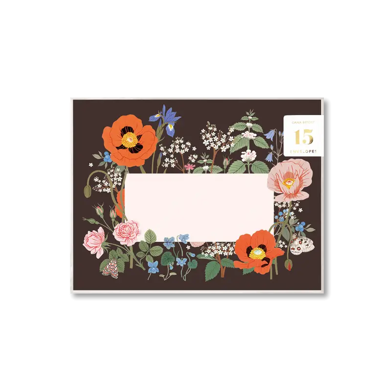 Wild Flower Boxed Envelopes