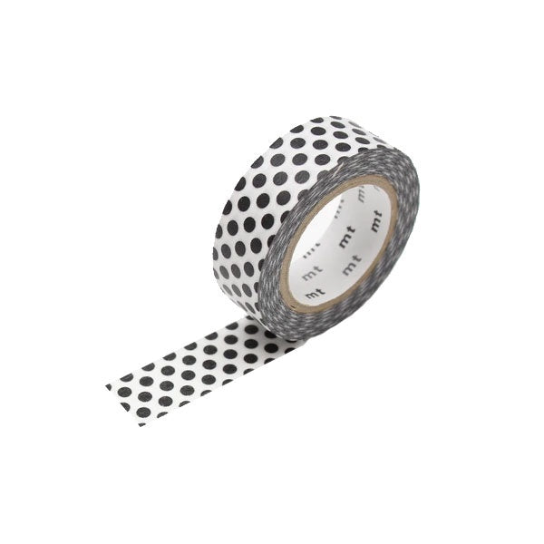 Dot Black 2 Washi Tape - 15mm