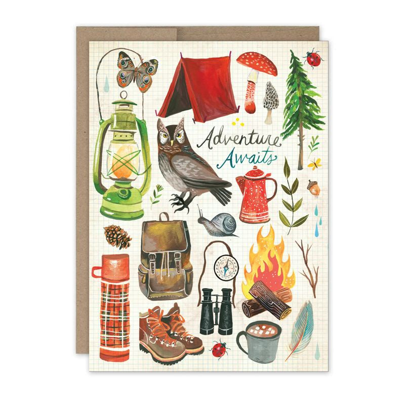 Adventure Awaits Birthday Single Card